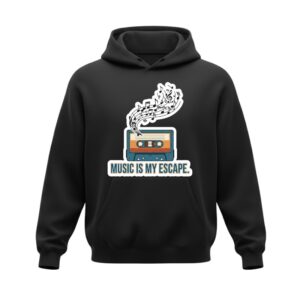 Music Is My Escape Hoodie